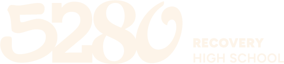 5280 High School Logo - cream